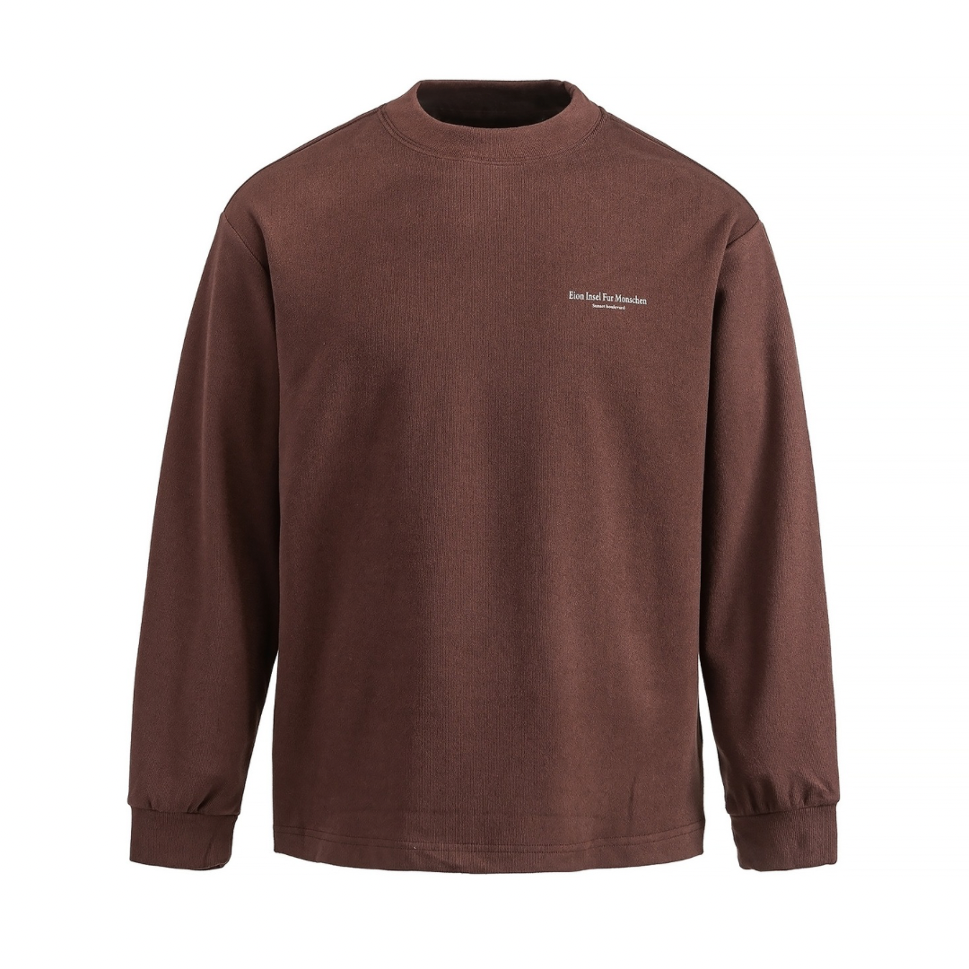 【Eion Insel】ストレッチ　ポリエステル　長袖Tシャツ　N1725