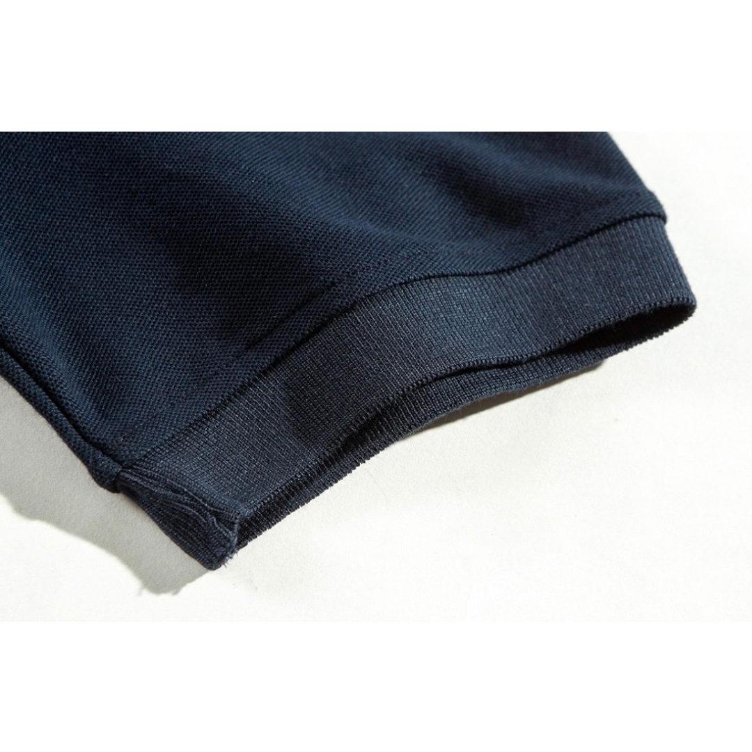 コットンポリ　ワイド　ポロシャツ　N1365