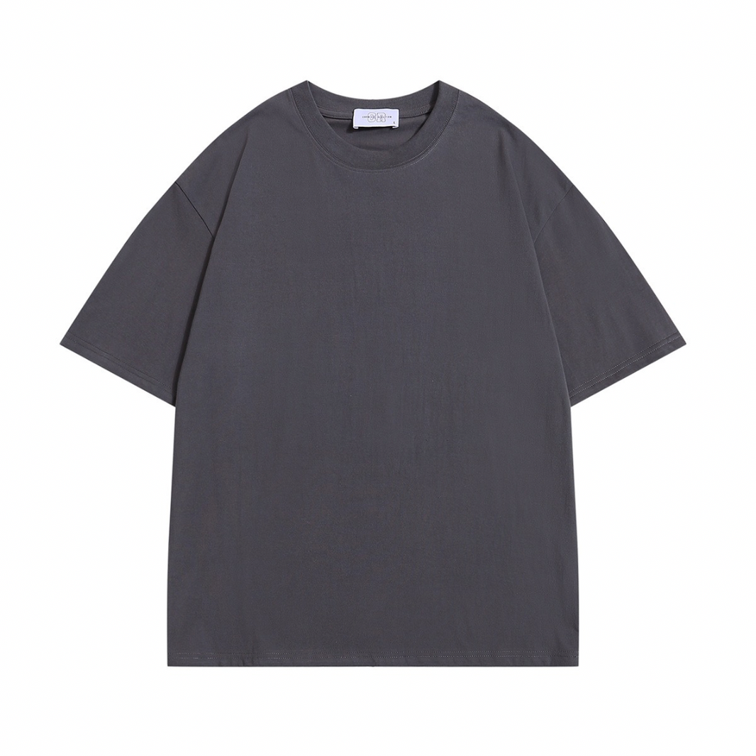 ベーシック　ワイドTシャツ　N1368 グレー