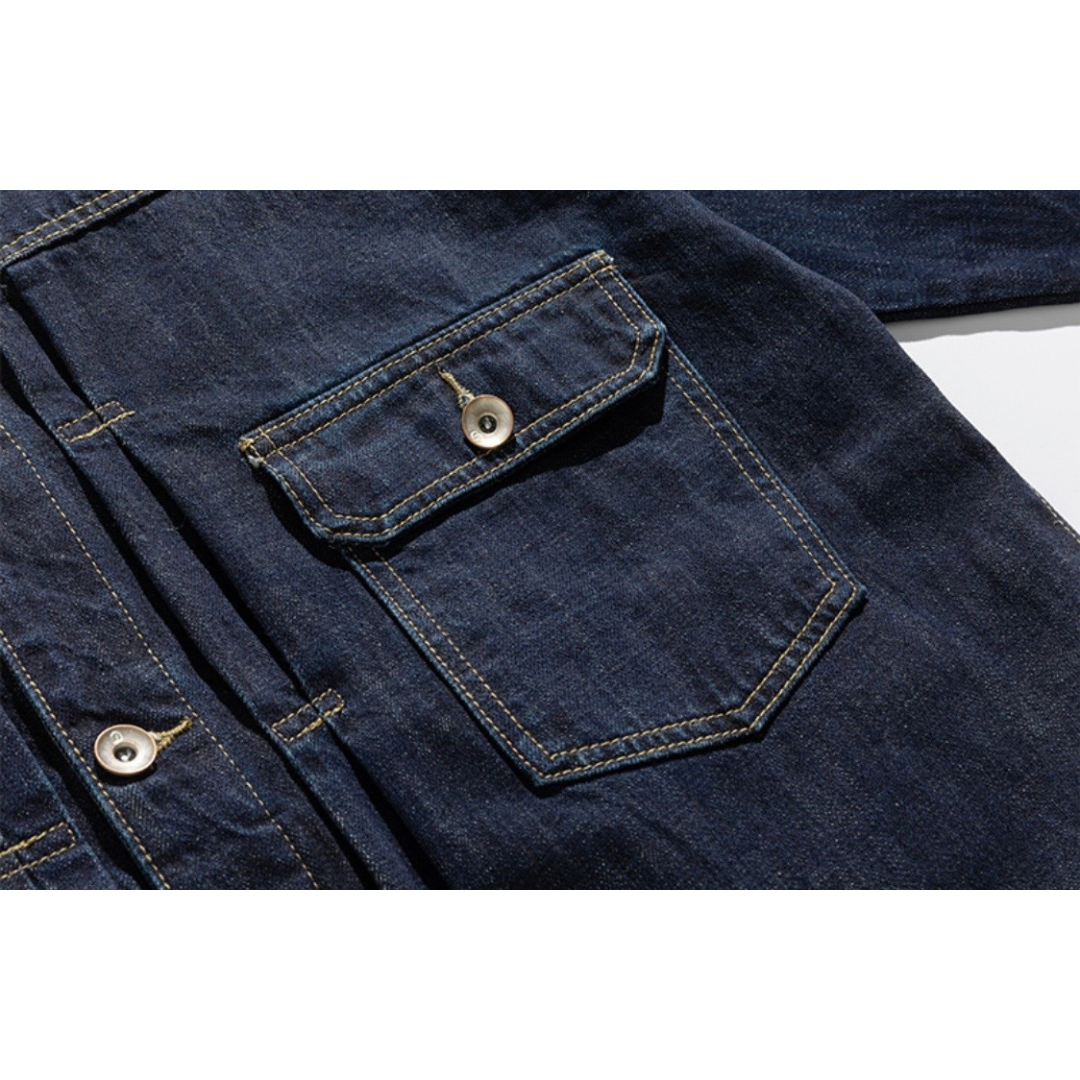 バックサイドパネル　デニムジャケット　N1210
