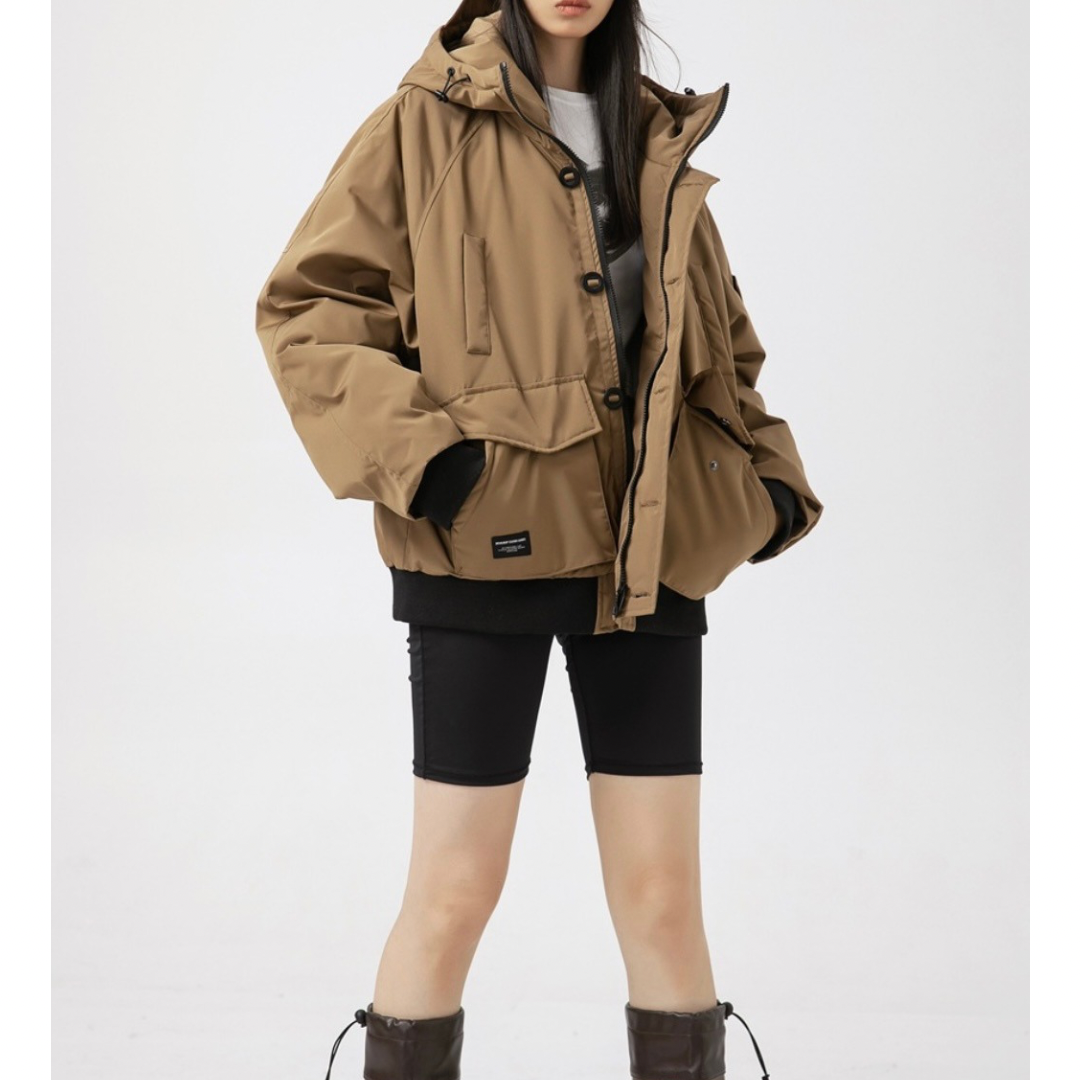 900FPダウン　ユーティリティ　フードジャケット　N952