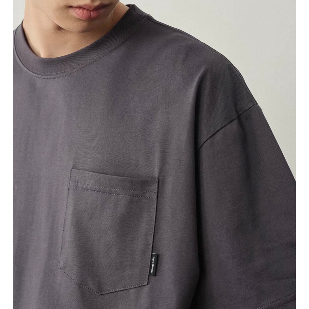 コットンポリ　ドロストヘム　　Tシャツ　N1573