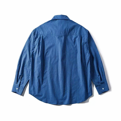 ブロード　ギンガムチェック　ボタンダウンシャツ　N1226