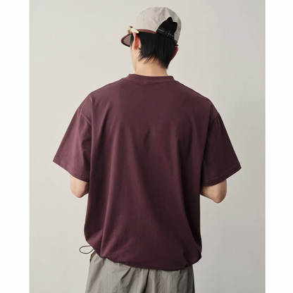 コットンポリ　ドロストヘム　　Tシャツ　N1573