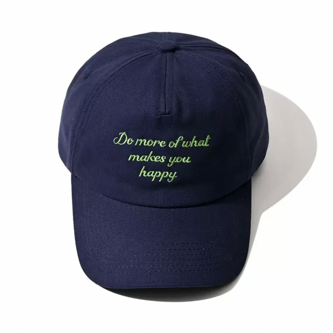 [Do more…] Message logo cap N1301 ネイビー