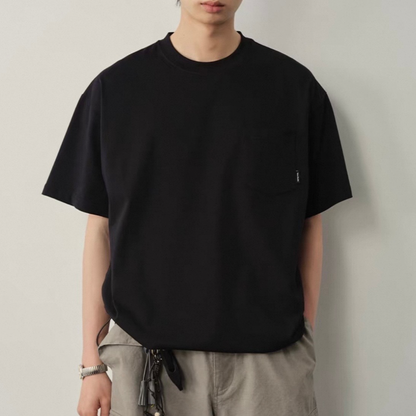 コットンポリ　ドロストヘム　　Tシャツ　N1573