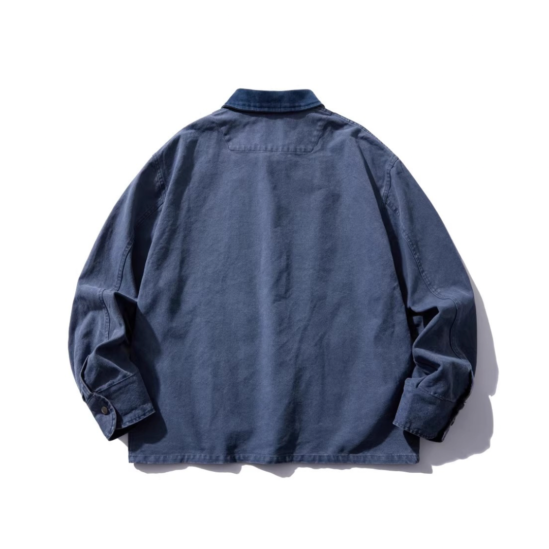 Blue Canvas Work Jacket N1063