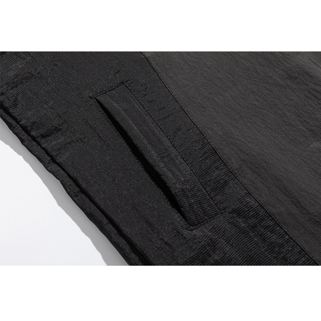 コットンナイロン　ミリタリー　フード付き　シェルジャケット　N1211