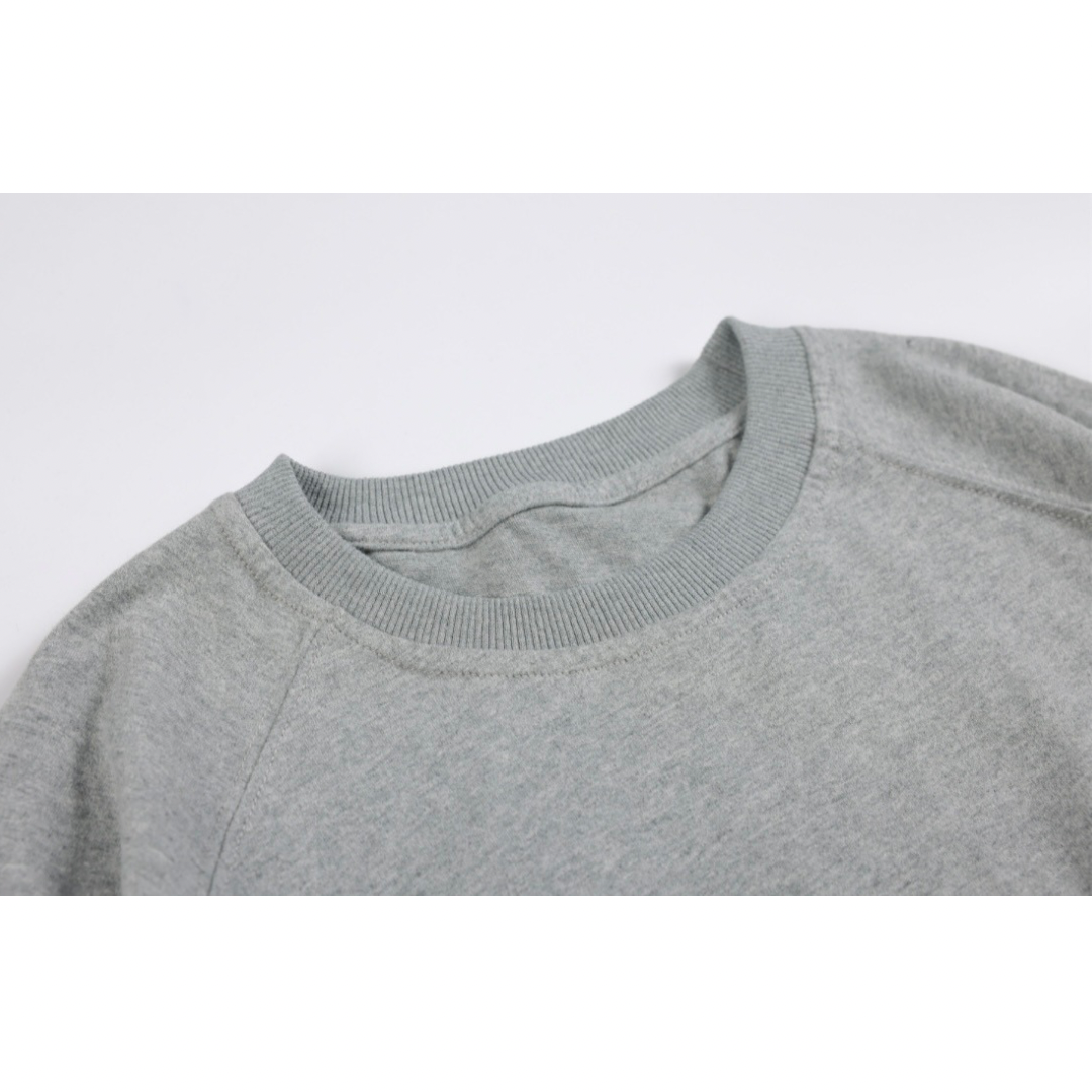 バイカラー　スウェット　ワイドTシャツ　N355