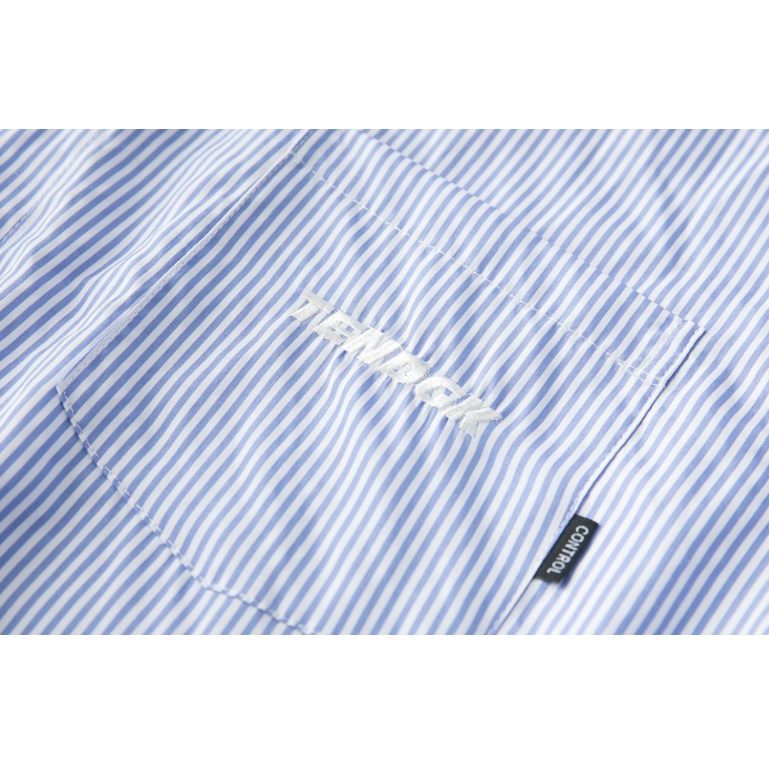 ポリエステル　マイクロボタンダウン　シャツ　N1271