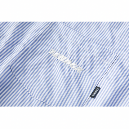 ポリエステル　マイクロボタンダウン　シャツ　N1271