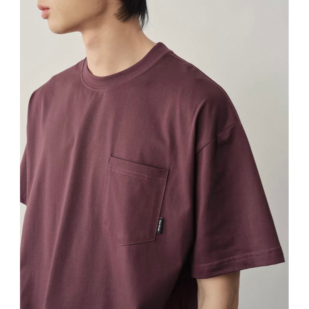 コットンポリ　ドロストヘム　　Tシャツ　N1573