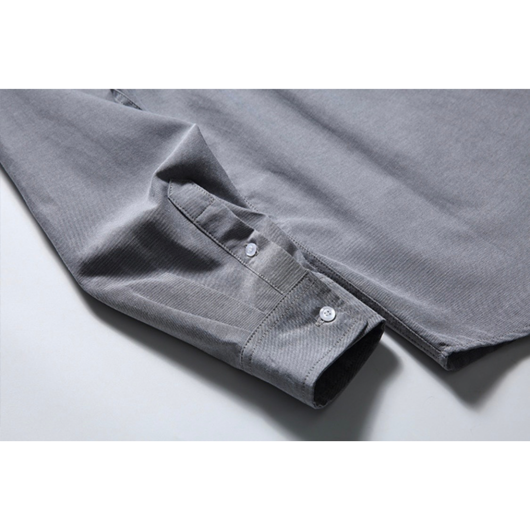 コットンポリエステル　ボタンダウンシャツ　N1229