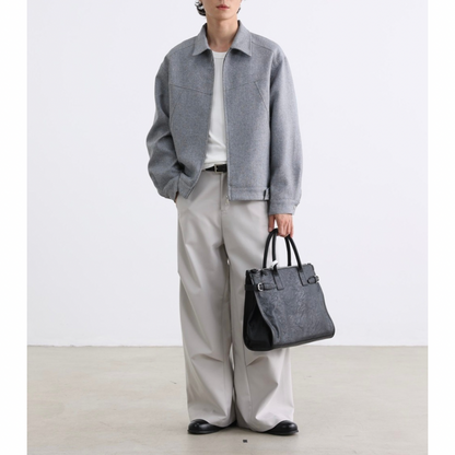 テックウール ジップアップ ジャケット　N934