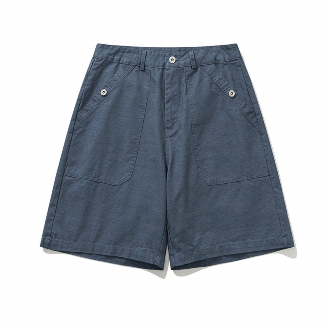Slub Cotton Work Shorts N1460 ブルー