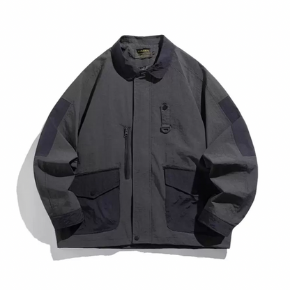 バイカラーナイロン　ユーティリティ　ジャケット　N1213