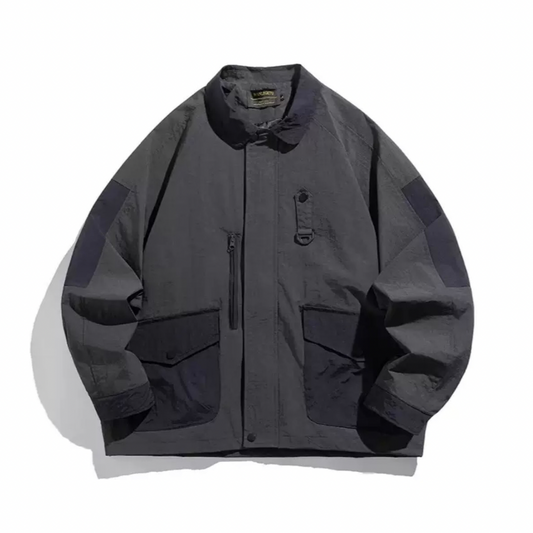 バイカラーナイロン　ユーティリティ　ジャケット　N1213