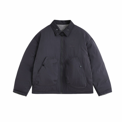 リバーシブル　パテッドジャケット　N998