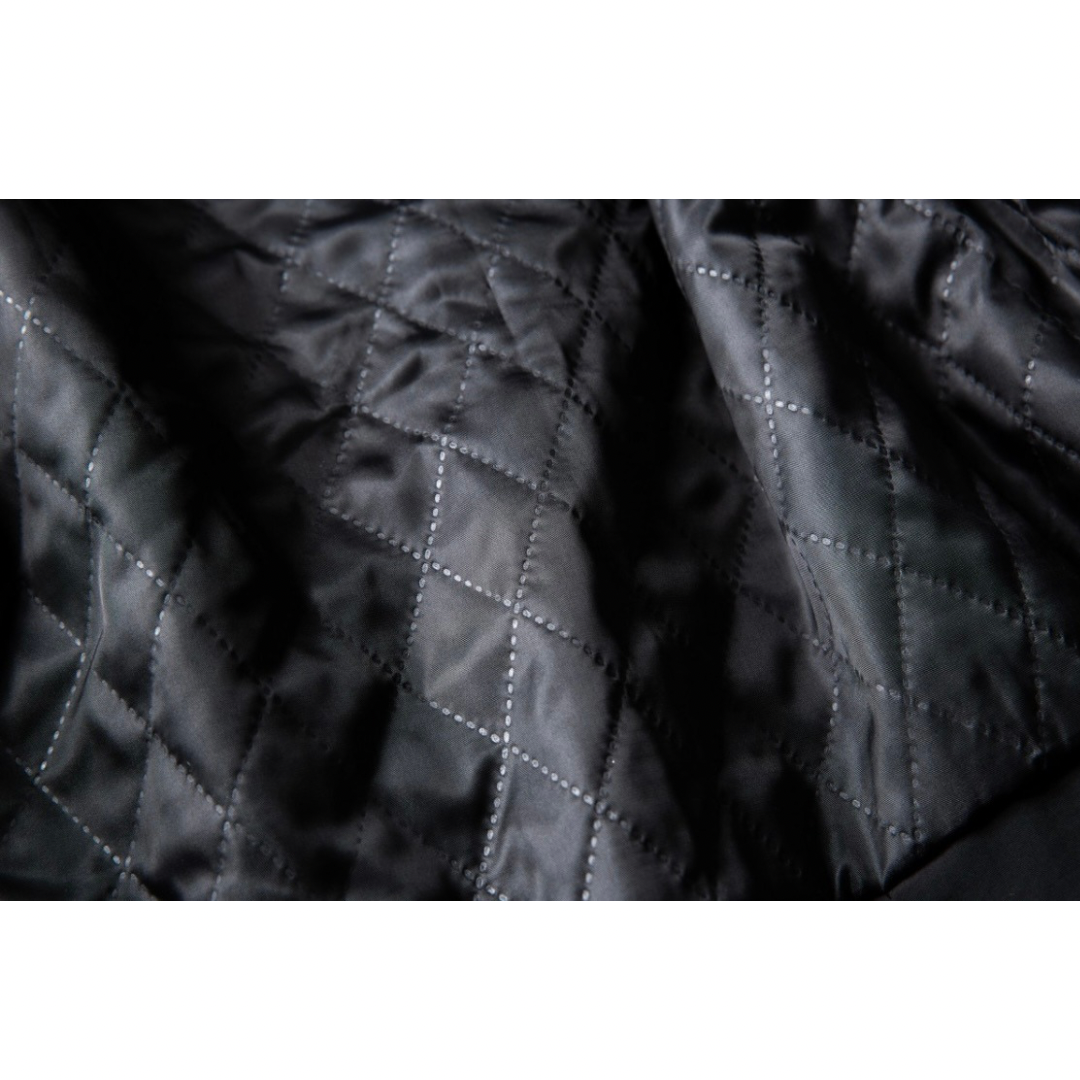 ライナーキルティング　フリース　スタンドカラージャケット　N895