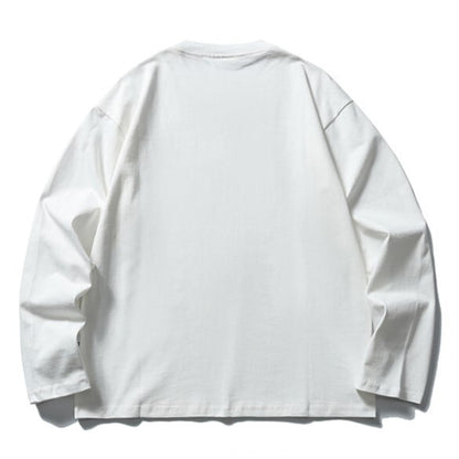 ロゴプリント　長袖Tシャツ　B760