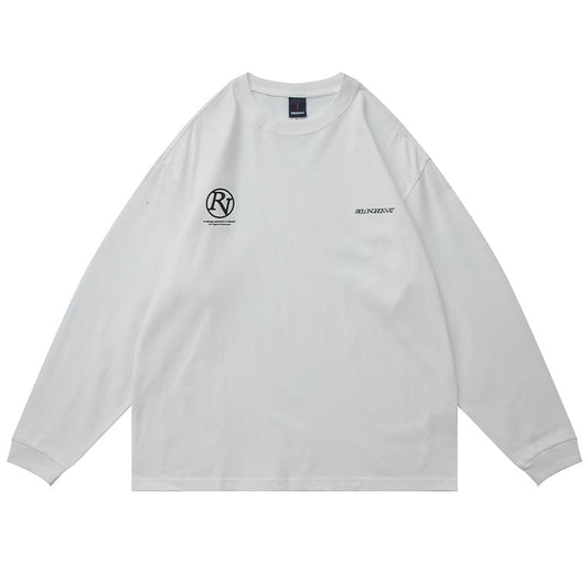ロゴプリント　ロングスリーブTシャツ　B537