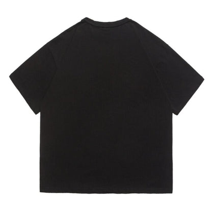 【MEDAIGUAL】ロゴプリントTシャツ　B413