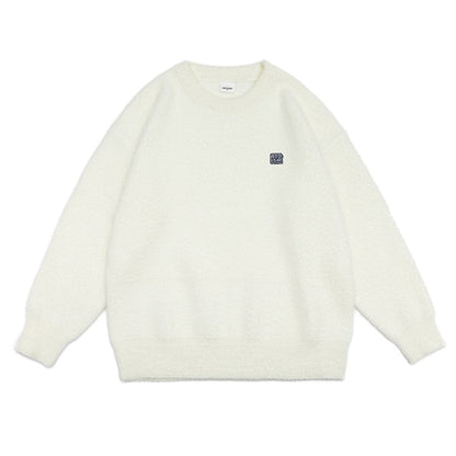 ファーフリース　クルーネックプルオーバー　C074