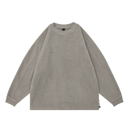 Boa fleece crew neck pullover C169
