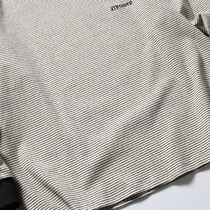 ミジンボーダー　ワンポイントロゴTシャツ　B524