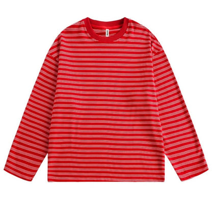 マルチボーダー　長袖Tシャツ　B569