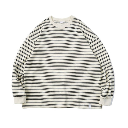 マルチボーダー　長袖Tシャツ　B917