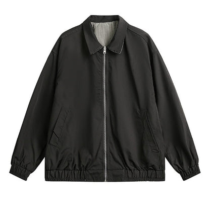 レトロクラシック　ジップアップジャケット　B643