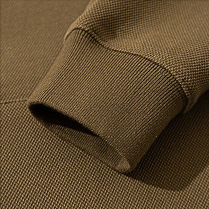 ハーフジップ　カノコポロシャツ  B668