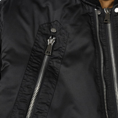 Multi zipper　MA-1ジャケット　C052