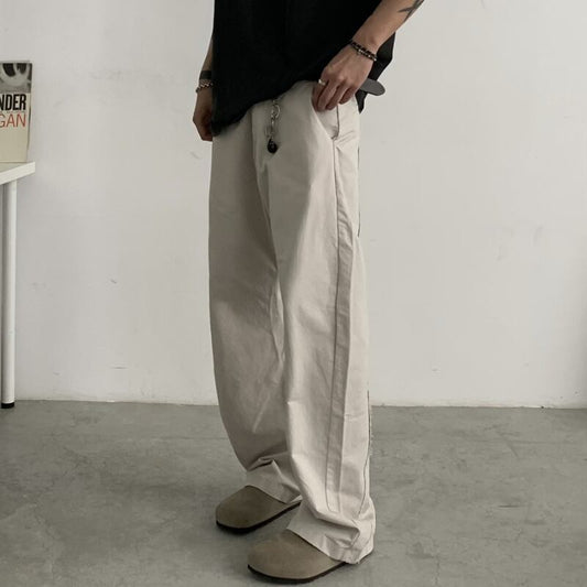 コンパクトツイル　ストレートパンツ　B606