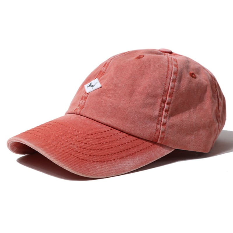 Washed One Point Cap B505 orange