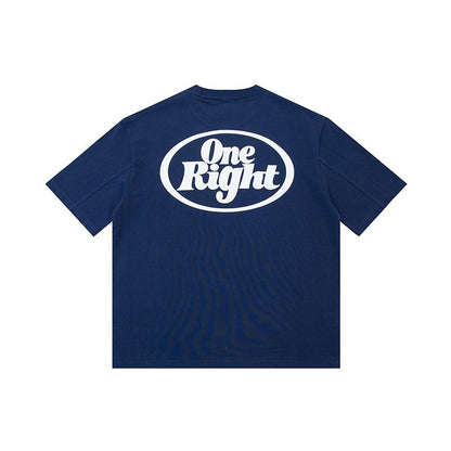 【One Right】ヘビーウェイト プリントTシャツ　B242