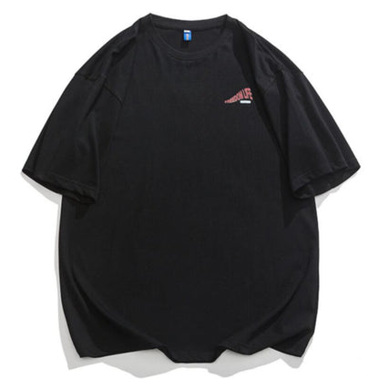 【EFIL MODEERF】オーバーサイズ　バックプリントTシャツ　B462
