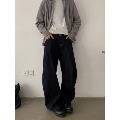 デニム　ツイストワイド　パンツ　C265
