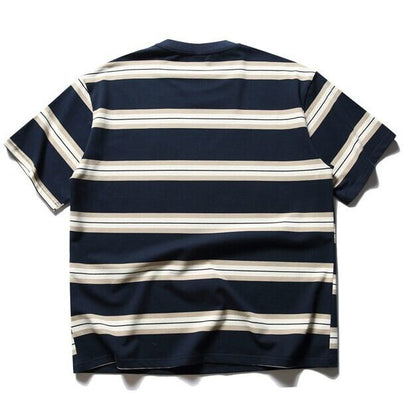 ワンポイント　マルチボーダーＴシャツ　B262