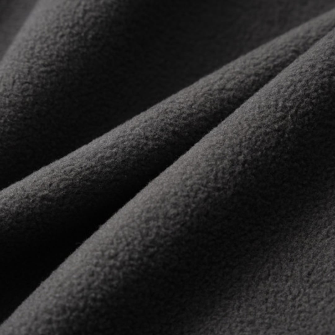 Fleece half-zip stand pullover C168