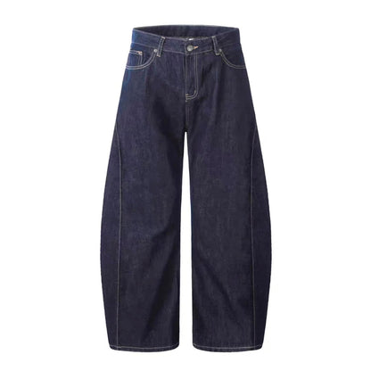 デニム　ツイストワイド　パンツ　C265
