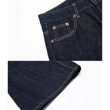 デニム　ツイストワイド　パンツ　C265