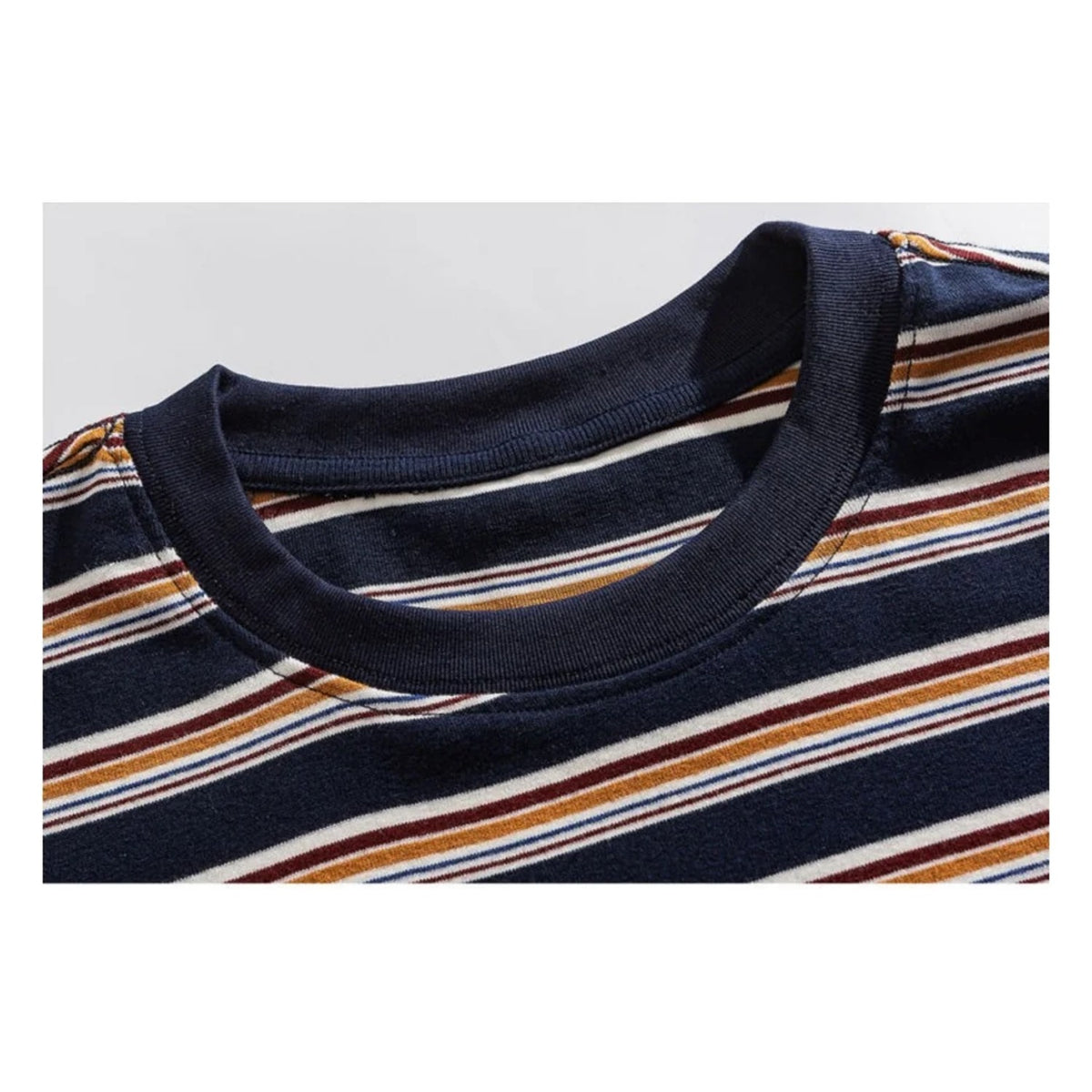 マルチボーダー　長袖Tシャツ　N1821