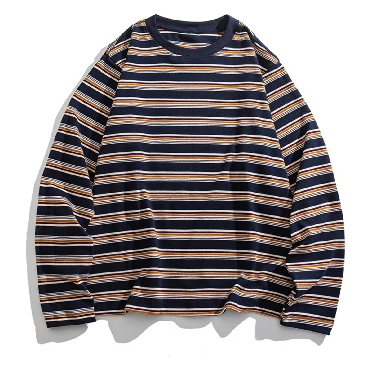 マルチボーダー　長袖Tシャツ　N1821