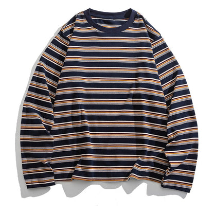 マルチボーダー　長袖Tシャツ　N1821