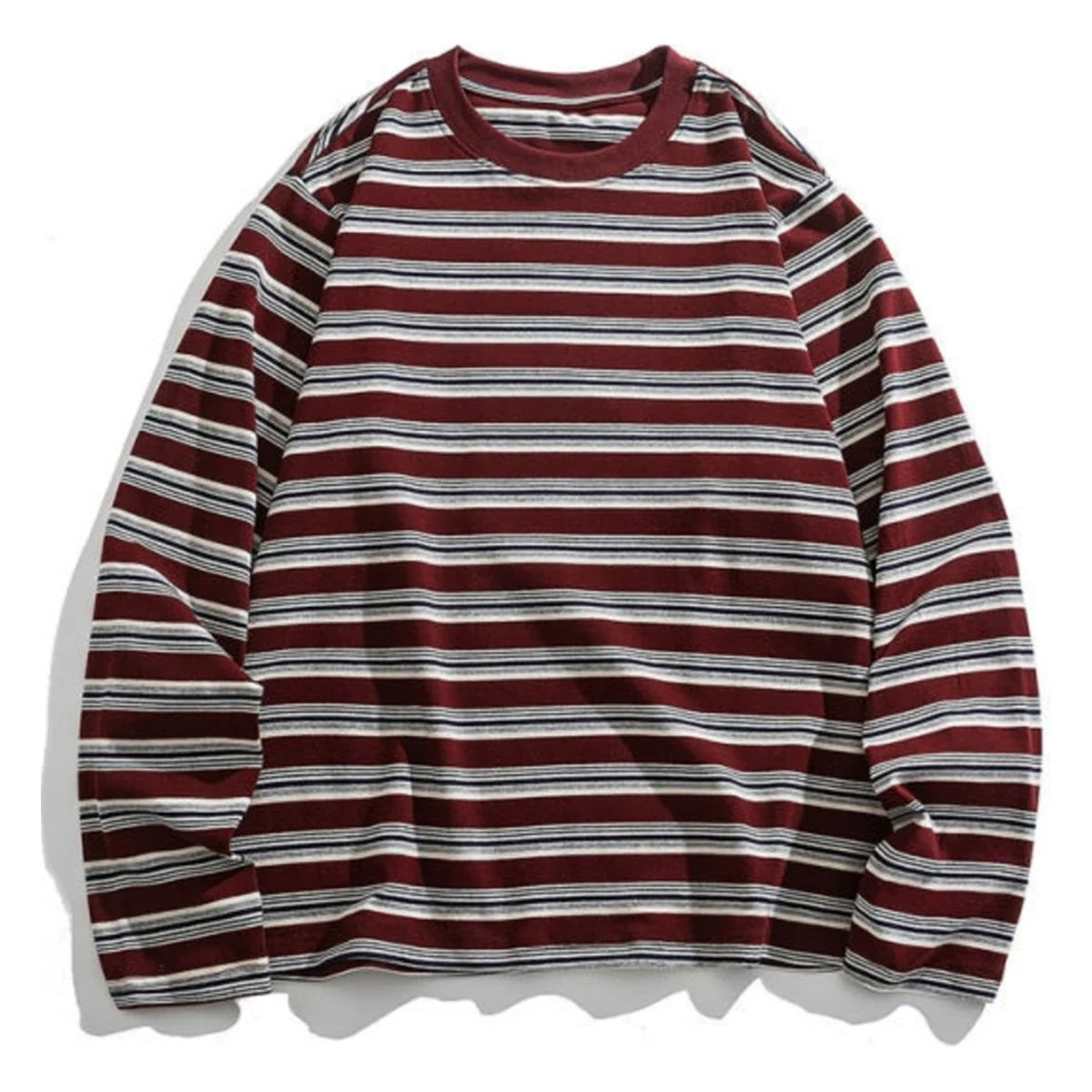 マルチボーダー　長袖Tシャツ　N1821