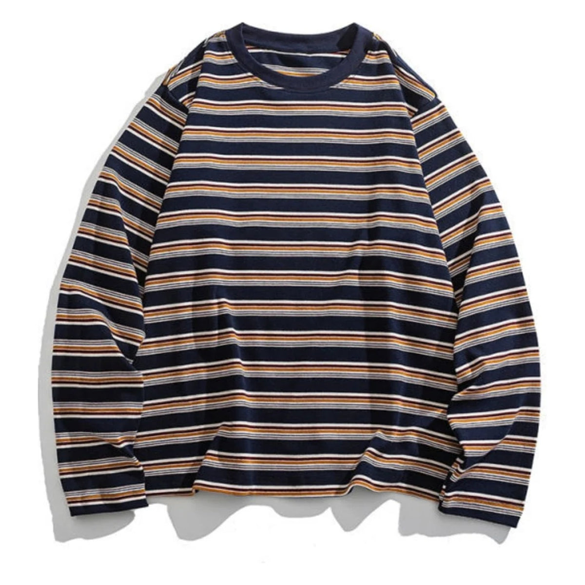 マルチボーダー　長袖Tシャツ　N1821