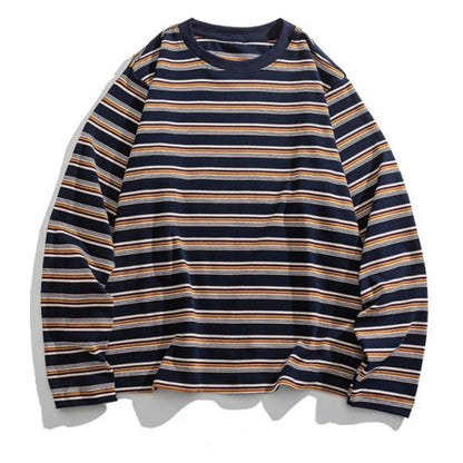 マルチボーダー　長袖Tシャツ　N1821