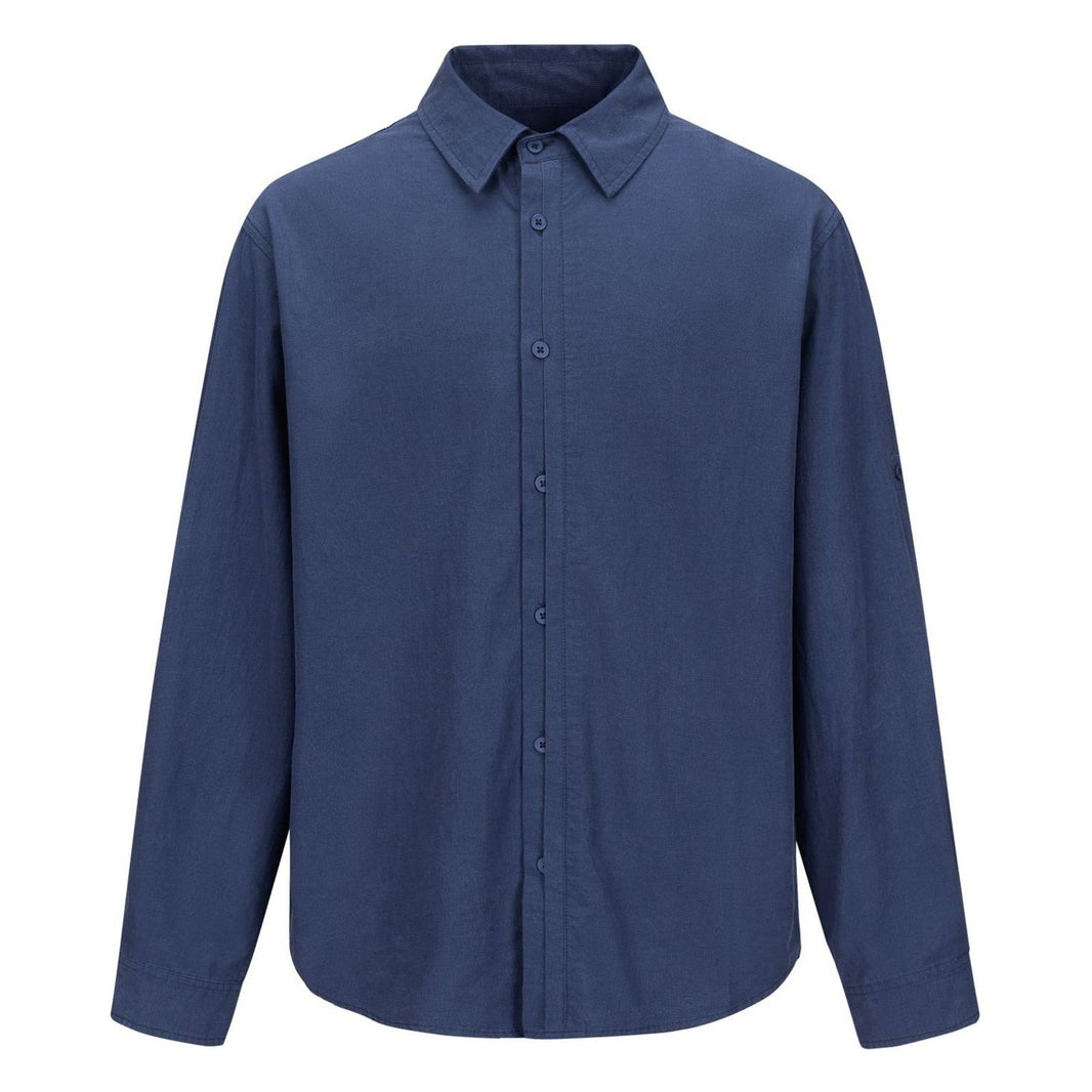Lyocell Blend Regular Shirt N1826 blue